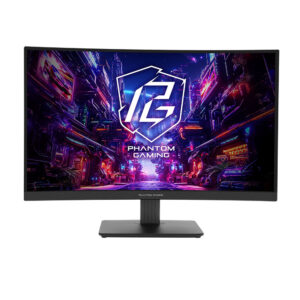 Monitor Gamer Curvo 27"asrock Phantom Gaming Pg27qrt1b Qhd 180hz Wi Fi