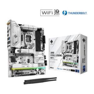 Motherboard Asrock Z890 Steel Legend Wi-fi Socket Intel® Socket 1851 12/13/