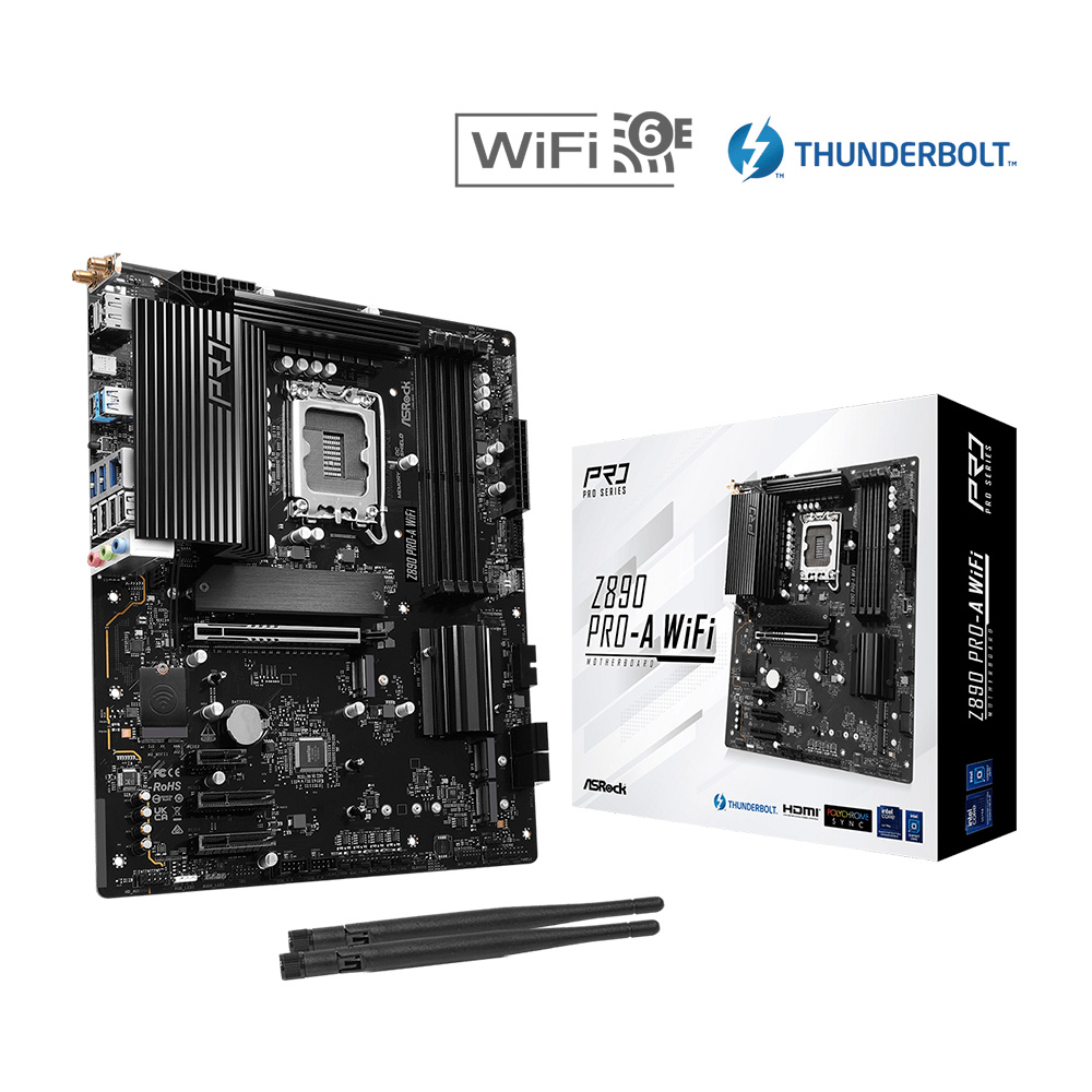 Motherboard Asrock Z890 Pro-a Wi-fi Intel® Socket 1851 12/13 - I-Computacion
