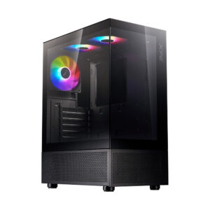 Gabinete Xpg Gaming Invader X Mini Black