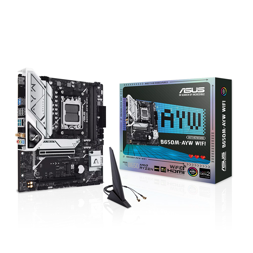 Motherboard Asus B650m-ayw WIFI Amd Socket Am5 DDR5 - I-Computacion