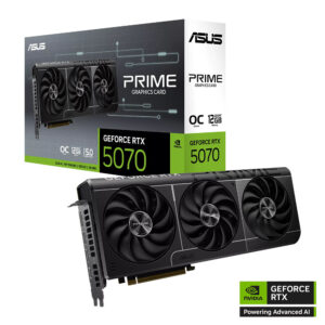 Placa de Video Asus Prime Geforce Rtx™ 5070 12gb Gddr7 Oc Edition