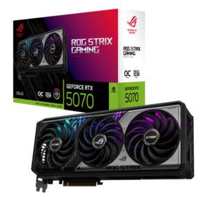 Placa de Video Asus Rog Strix Geforce Rtx™ 5070 12gb Gddr7 Oc Edition