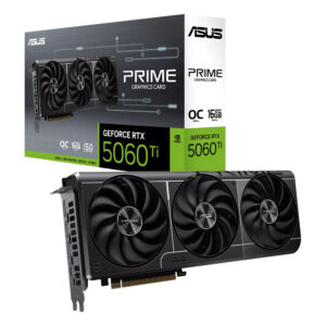 Placa de Video Asus Prime Geforce Rtx™ 5060 Ti 16gb Gddr7 Oc Edition