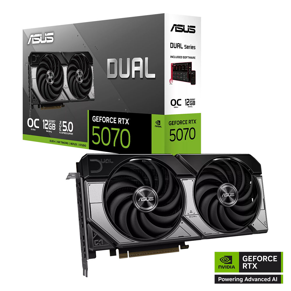Placa de Video Asus Prime Rtx5070 O12g Oc 12gb Ddr7 - I-Computacion