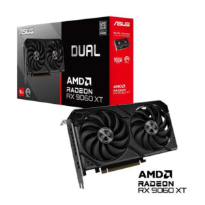 Placa de Video Asus Dual Radeon™ RX 9060 Xt 16gb Gddr6