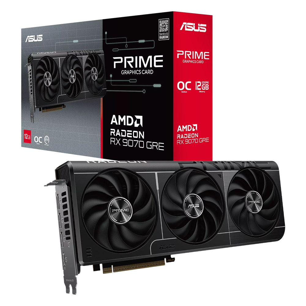 Placa de Video Asus Prime Radeon™ RX 9070 Gre Oc Edition 12g - I-Computacion