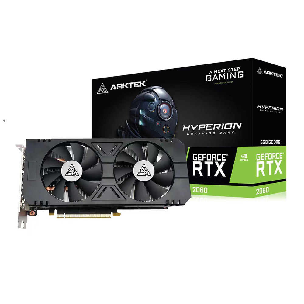 Placa de Video Arktek Geforce RTX 2060 6gb Gddr6 - I-Computacion