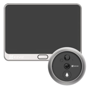 Portero Visor Inalámbrico C/mirilla Ezviz Dp2 P.táctil 4.3" - I-Computacion