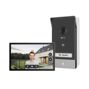 Portero Visor WIFI Ezviz Ep7 2k + Panel Solar Teclado Rfid - I-Computacion