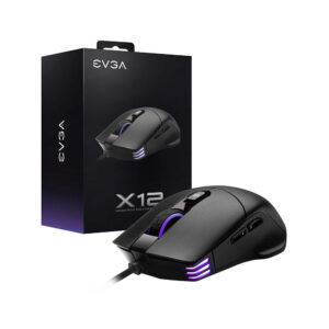Mouse Evga X12 Gaming Black - I-Computacion