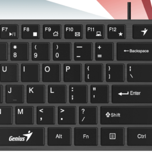 Teclado Genius Slimstar 126 Blk USB Black (7943) - I-Computacion