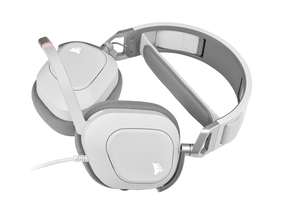Auricular Corsair Hs80 RGB Gaming Surround 7.1 White (4538) - I-Computacion