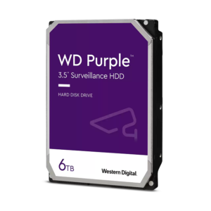 Hd Western Digital Interno 6tb SATA Iii Purple Surveillance 256mb 5400 Rpm - I-Computacion