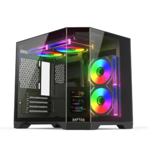 Gabinete Raptor Eclypse Pro Tg X2 Mid-tower ARGB Fan X4 C/display (5422) - I-Computacion