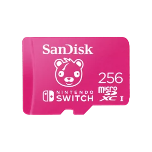 Tarjeta de Memoria Sandisk Microsdxc 256gb Uhs-i Card C10 U3 100mb For Nintendo Switch Fortnite Edition - I-Computacion