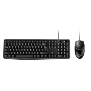 Teclado y Mouse C/cable Genius Km-170 Negro - I-Computacion