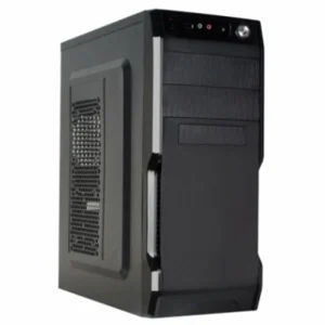 Gabinete Cromax 2801 Kit Teclado Mouse Mini Tower C/fuente 600w Black - I-Computacion
