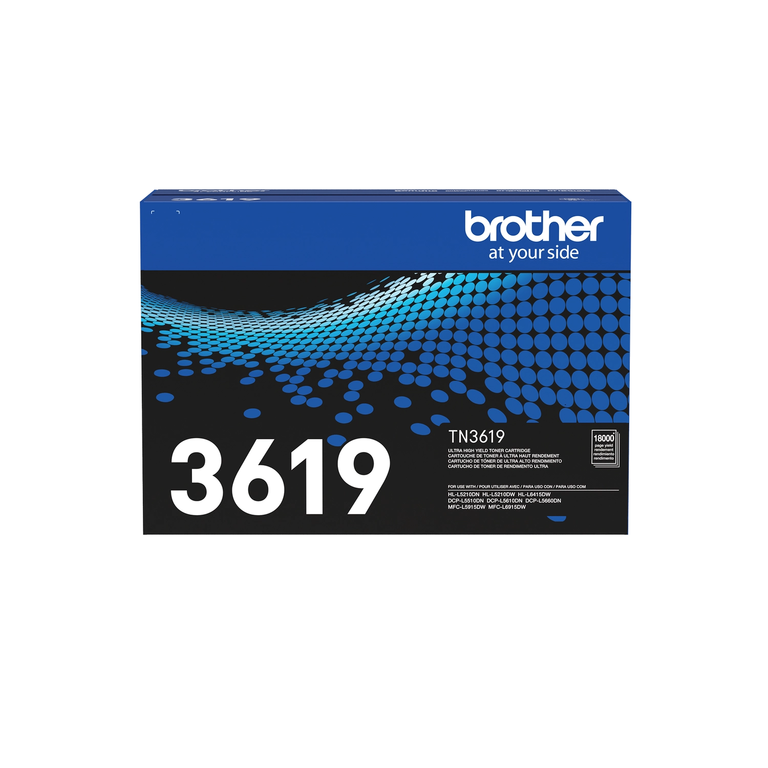 Tóner Brother Tn3619 Negro - I-Computacion