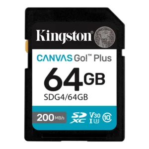 Tarjeta de Memoria Kingston Canvas Go Plus 64gb G4 - I-Computacion