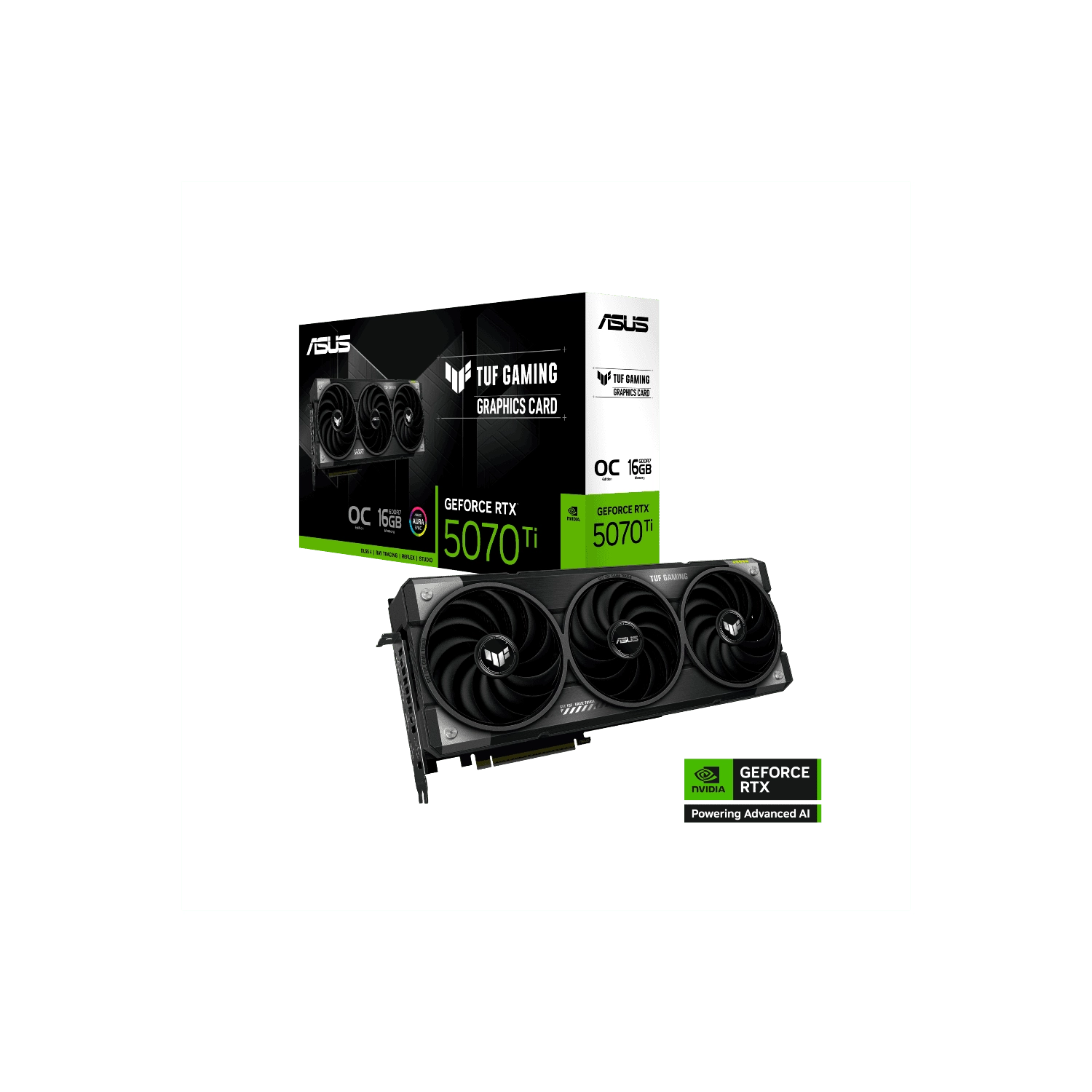 Placa de Video Asus Nvidia Geforce Tuf Rtx5070 Ti - I-Computacion