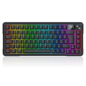 Teclado Inalámbrico Redragon Ucal Lcd Pro K724 RGB - I-Computacion