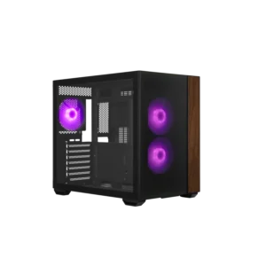 Gabinete Cooler Master Elite 660 Mid Tower 3 Fans ARGB Tempered Glass Black S/fuente - I-Computacion