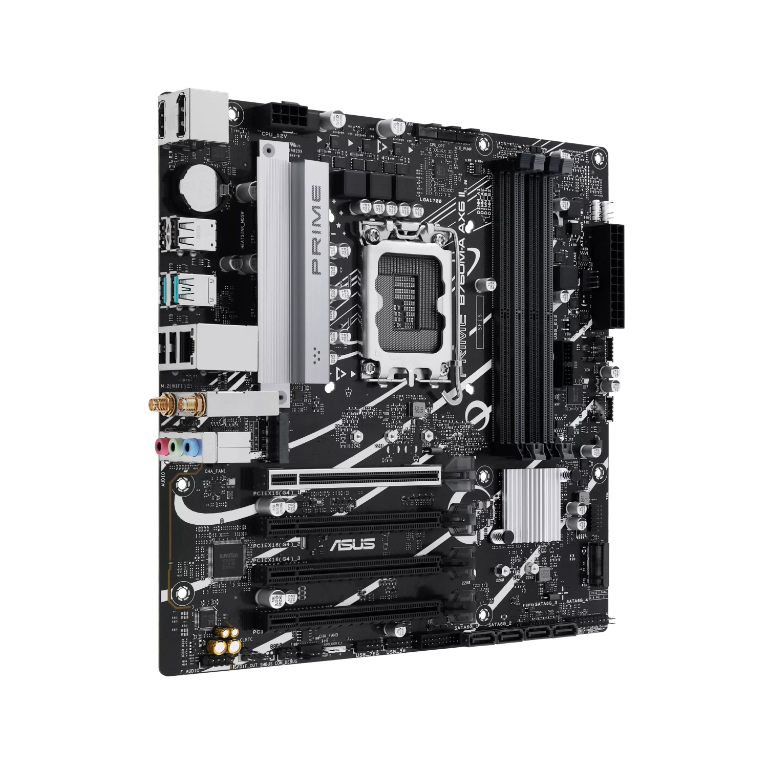 Motherboard Asus Prime B760m-a Ax6 Ii-gsi Lga1700 (bulk) - I-Computacion