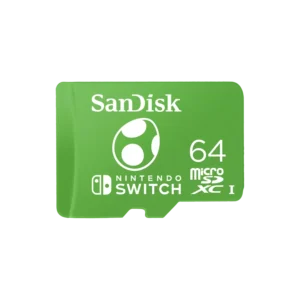Tarjeta de Memoria Sandisk Microsdxc 64gb Uhs-i Card C10 U3 100mb For Nintendo Switch Yoshi Edition - I-Computacion