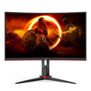 Monitor Aoc C24g2 23,6" Va Fhd (1920 X 1080) 165hz 1ms Curved Gaming Ficha Usa - I-Computacion